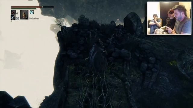 LETS PLAY BLOODBORNE: 2 PLAYERS, 1 CONTROLLER! - PART 10 - THE BALLS GO WHERE?! смотреть онлайн