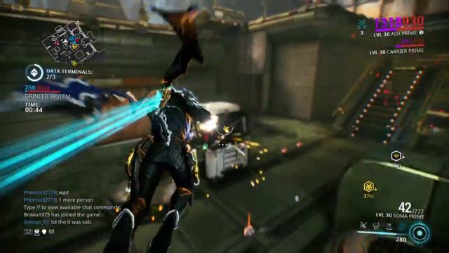 WARFRAME - Ash new flying rifle storm #LOL смотреть онлайн