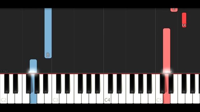 Minecraft Theme Sweden (C418)(SLOW EASY PIANO TUTORIAL) смотреть онлайн