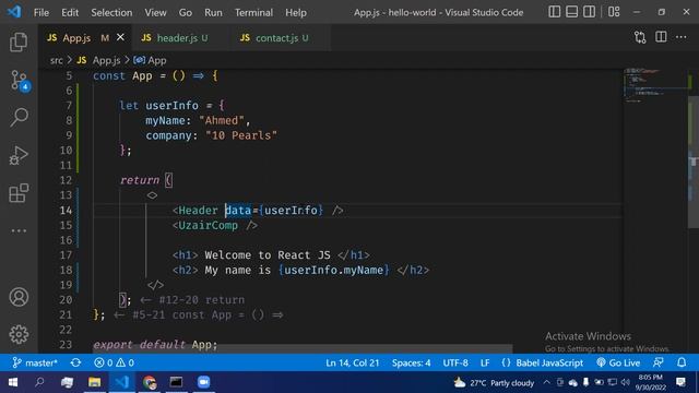 Functional component and Class component in React , Props in React JS, What is JSX, React in detail смотреть онлайн