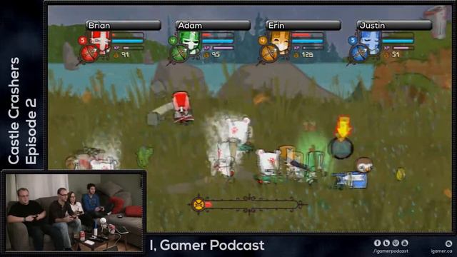 Let's Play! Castle Crashers: Ep. 2 - The Goddamn Water Level смотреть онлайн