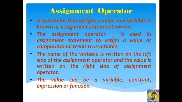 Expression || Assignment Operator || Lvalue and Rvalue In C Language смотреть онлайн