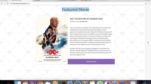 8. Create Featured Movie Slider - Style HTML [FULL] смотреть онлайн
