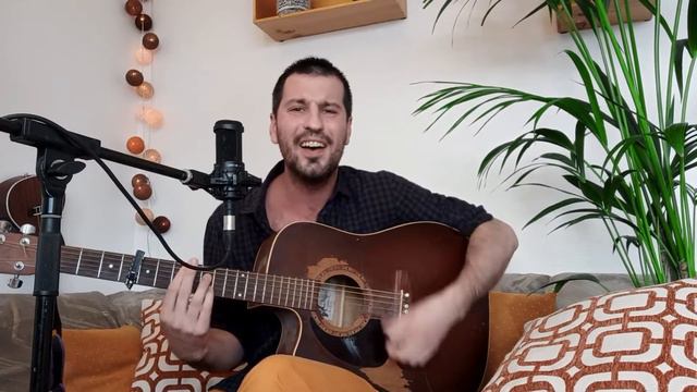 Everybody's talkin' | Harry Nilsson + Bill Withers | Acoustic cover | Chords in description смотреть онлайн