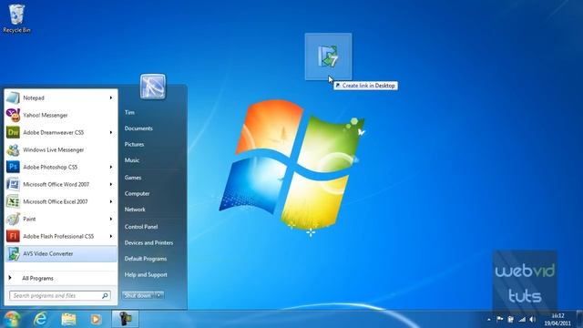 Chapter 1 - Windows 7 - Creating desktop shortcuts (3) смотреть онлайн