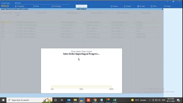 Tally Add On : Import Sales Order from Excel to Tally in Tally Prime software. смотреть онлайн