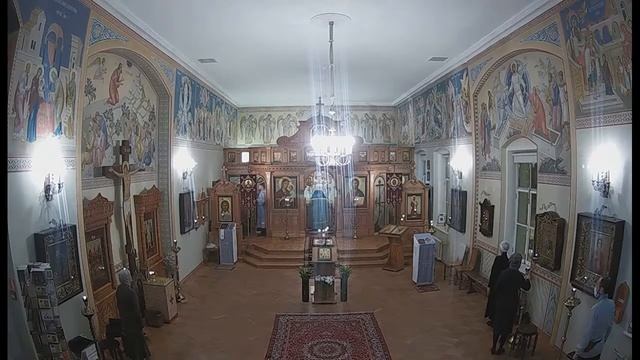 Всенощное бдение. Введение во храм Пресвятой Богородицы. 03.12.2021. смотреть онлайн