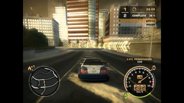 Need for speed Most wanted On Geforce6150SE смотреть онлайн