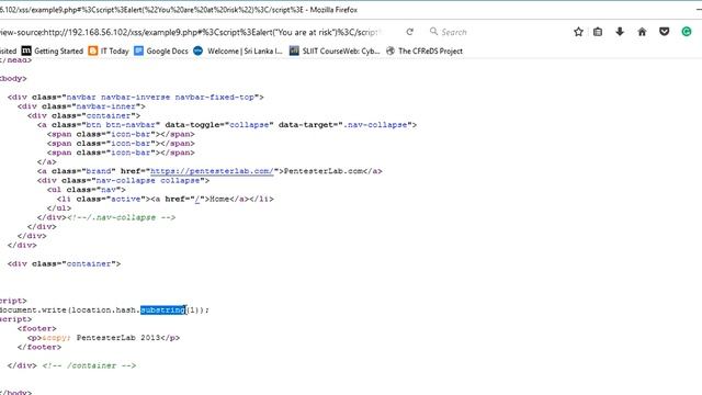 Web For Pentester 9 - XSS Example 9 смотреть онлайн