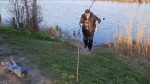 Весенняя рыбалка на карася. Новочеркасск, Кривянская, теплый канал.Поиск новых рыбальных мест.