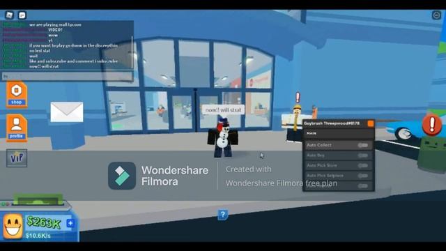 Mall Tycoon Roblox Script GUI Hack! IN (Pastebin 2022) смотреть онлайн