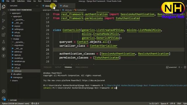 05 Basic Authentication and Permission Class in Django REST API in Bangla | Tokens Authentication смотреть онлайн