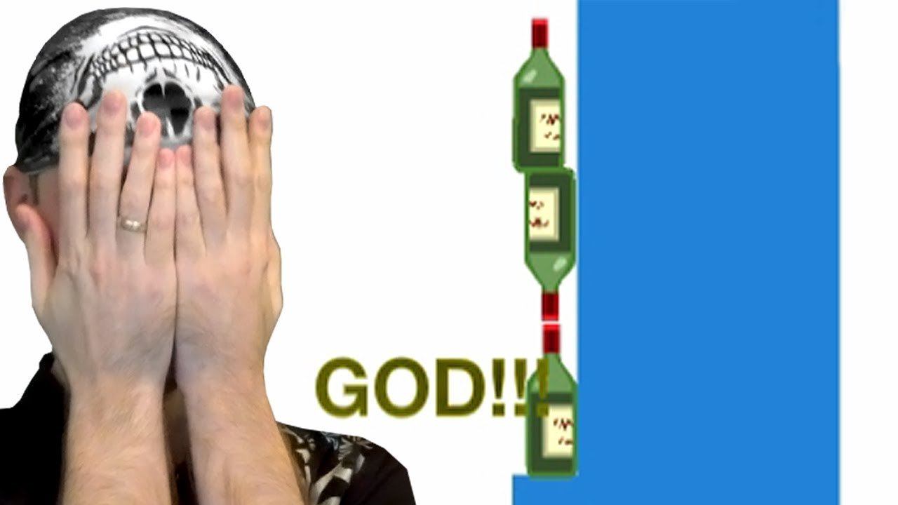 ЛЕГЕНДАРНЫЙ BOTTLE FLIP ► Хэппи Вилс |182| Happy Wheels смотреть онлайн