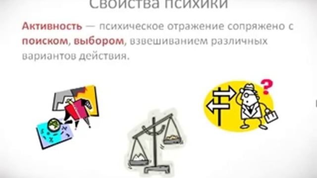 Психология урок 13 Свойства психики смотреть онлайн