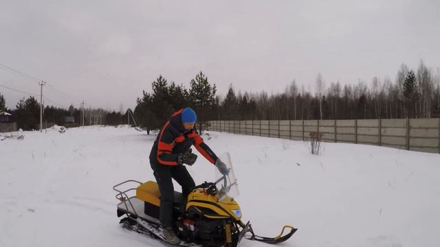 Тестируем снегоход Dingo 125 смотреть онлайн