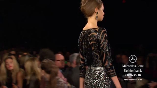 NAEEM KHAN - MERCEDES-BENZ FASHION WEEK FALL 2012 COLLECTIONS смотреть онлайн