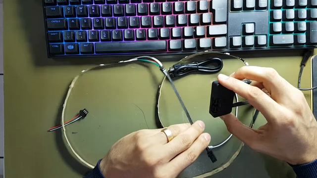 Como usar fita led endereçavel no Corsair Node Pro смотреть онлайн