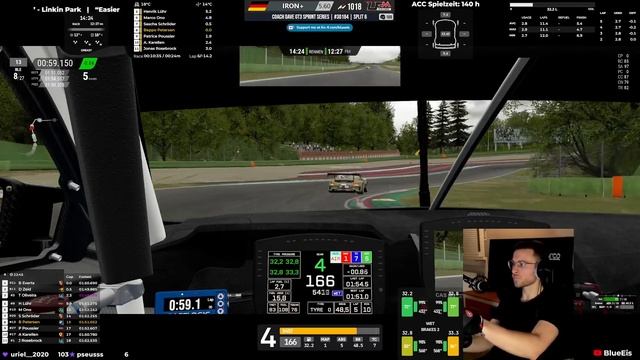 ACC LFM Season 8 Coach Dave GT3 Sprint - Imola 10 - Pos. 12-10 - Wieso смотреть онлайн