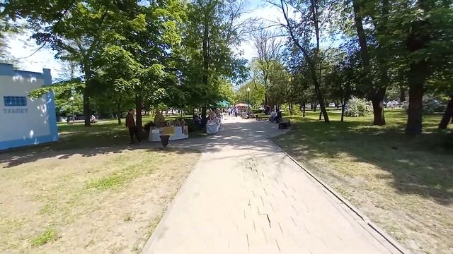 Отдых в Ейске на Азовском море . Парк Горького . Плюсы и минусы . смотреть онлайн