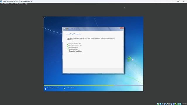 Install windows 7 in VirtualBox смотреть онлайн