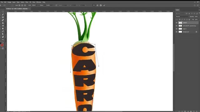 How to warp text into shapes in PHOTOSHOP tutorial смотреть онлайн