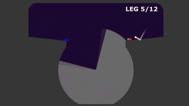 Elimination Marble Race 12 - 11 Times Elimination In Algodoo