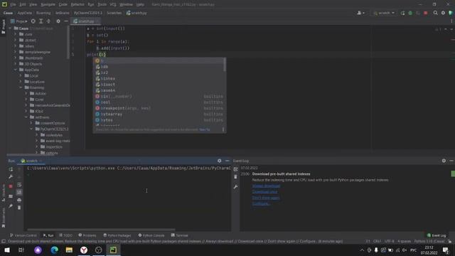 Урок по Python Множества set() смотреть онлайн