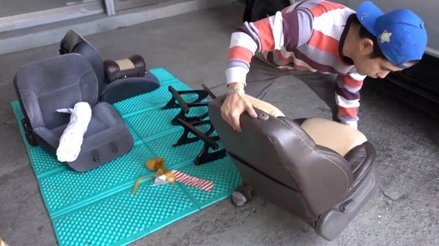 014. 갤로퍼1 리무진시트 장착, 그리고 부란자터짐