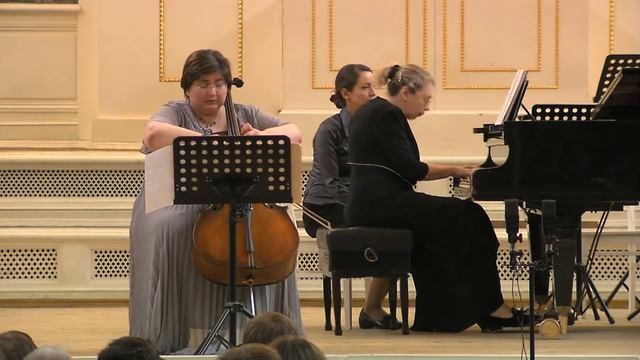 Д.Шостакович. Соната ре минор для виолончели и фор-но 1 и 2 ч. смотреть онлайн