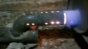 Отопление в гараже печка на дровах и на отработке