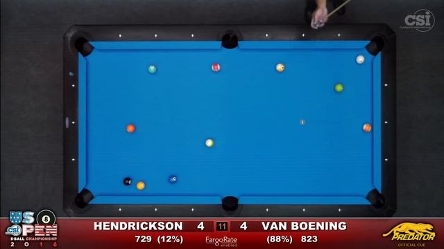 8-BALL FINAL | Shane Van Boening vs Rory Hendrickson | 2016 US Open 8-Ball Championship смотреть онлайн
