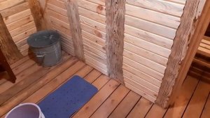 Каркасная баня спустя 4 года