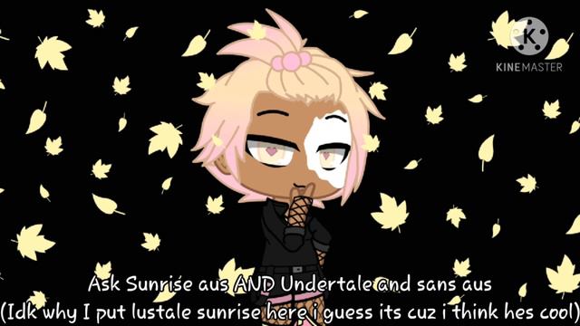 Ask Sunrise aus undertale and sans aus [open] смотреть онлайн