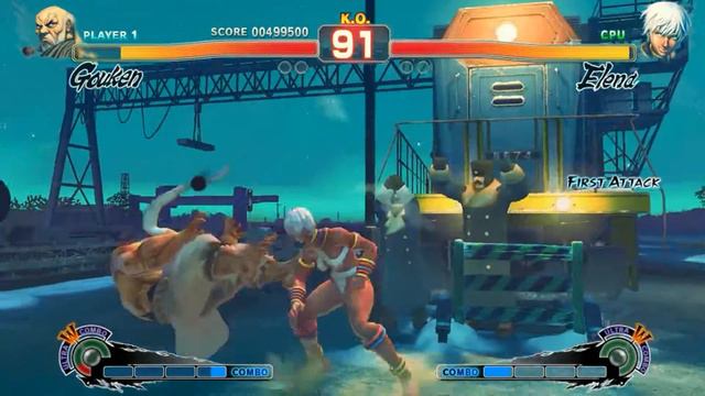 Ultra Street Fighter IV - Gouken Arcade Mode Playthrough смотреть онлайн