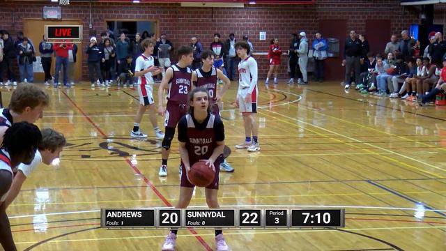 Andrews vs Sunnydale (boys) | Union Spring Tournament 2024 смотреть онлайн