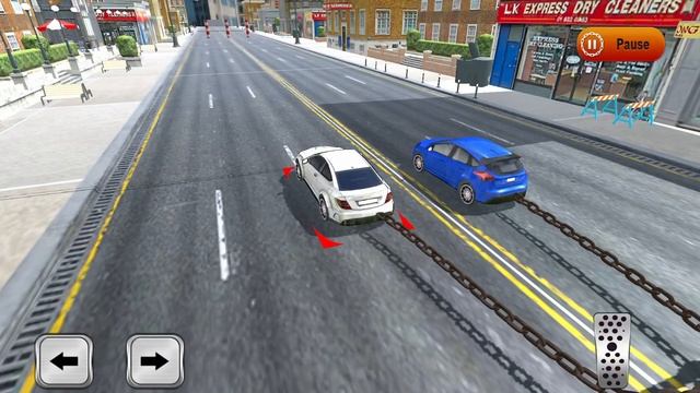 Chained Cars Stunt Race - Android Gameplay смотреть онлайн