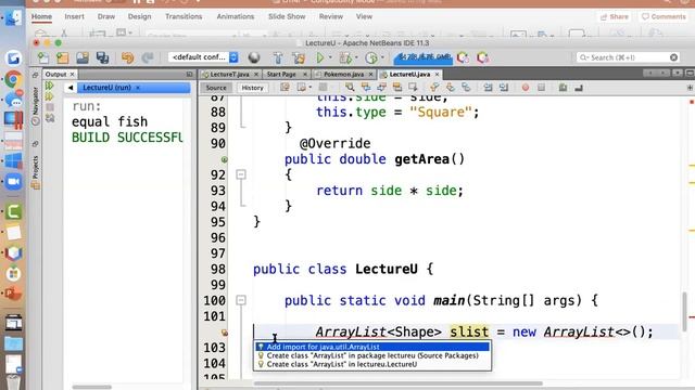 CIT2613#2911 Lecture U Polymorphism смотреть онлайн