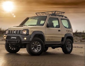 Установка лебёдки на Сузуки Джимни.