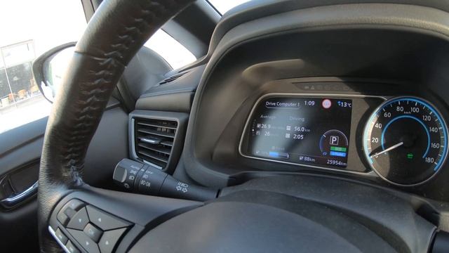 Nissan Leaf 40 kWh- kiek nuvažiuoja mieste žiemą? смотреть онлайн