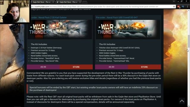 War Thunder - Fleet CBT Announcement смотреть онлайн