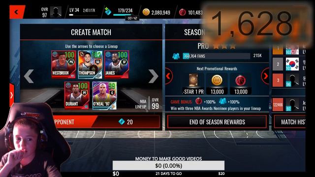 NBA LIVE MOBILE CHILL STREAM | DONATE FOR A SHOUTOUT смотреть онлайн