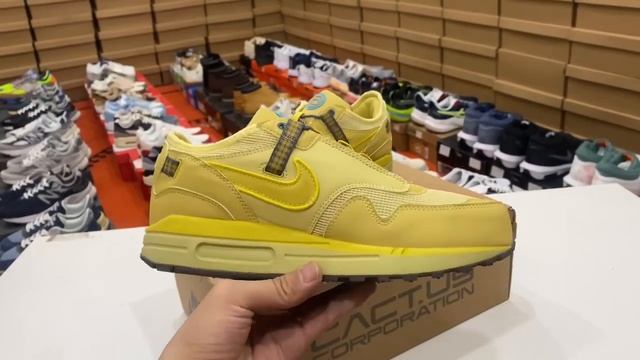 Nike Air Max 1 x Travis Scott обзор смотреть онлайн