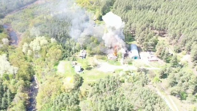 Уничтожение склада с оружием ВСУ. Изюмское направление..mp4 смотреть онлайн