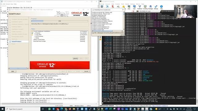 Intro Part 2: Oracle Database 12cR2 Installation and Configuration Linux 7 Server смотреть онлайн