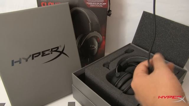 Unboxing: Cloud II HyperX de Kingston, Sonido Surround 7.1 смотреть онлайн