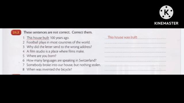 Unit-21 Exercises (Active Voice And Passive Voice) смотреть онлайн