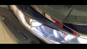 #kia #ledlights  Установка светодиодных ламп в KIA Optima