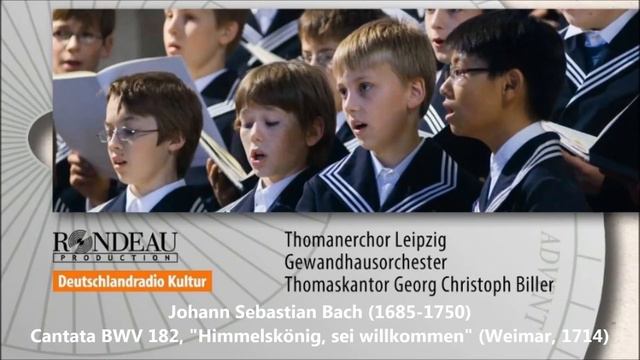 JS Bach: Cantata BWV 182 - Thomanerchor, Georg Christoph Biller (Audio video) смотреть онлайн