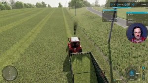 FS22. Карта «Заря». Сбор сена перед сном (#18)