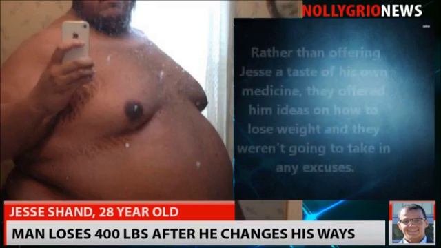 Man Loses 400 Lbs After He Changes His Ways Jesse Shand смотреть онлайн